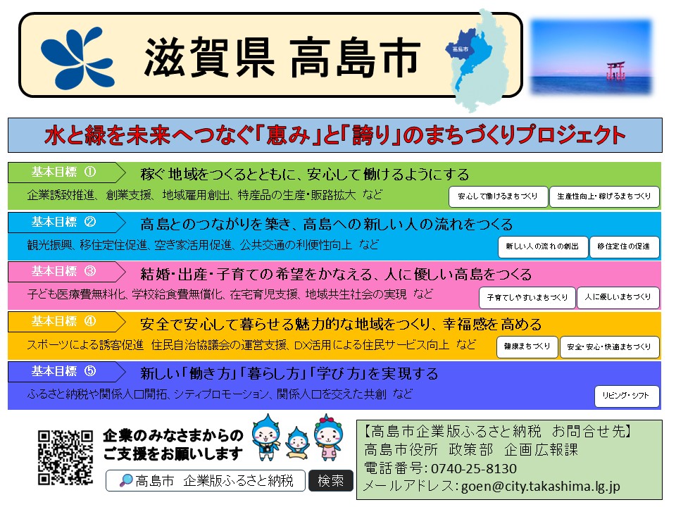 企業版ふるさと納税PR