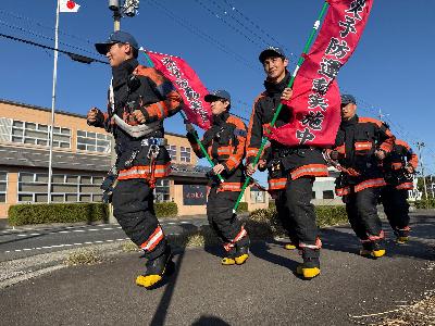 防火啓発マラソンランナー2