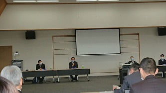 第18回滋賀県首長会議および滋賀県市長会議（第4回臨時会議）の様子