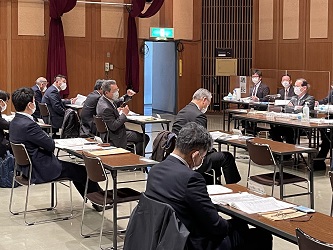 滋賀県後期高齢者医療広域連合議会2月定例会の様子