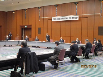 滋賀県国民健康保険団体連合会の通常総会の様子