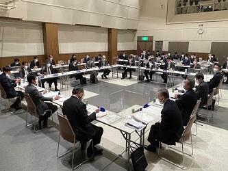 第26回滋賀県首長会議の様子