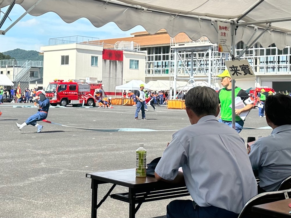 第58回滋賀県消防操法訓練大会の様子2