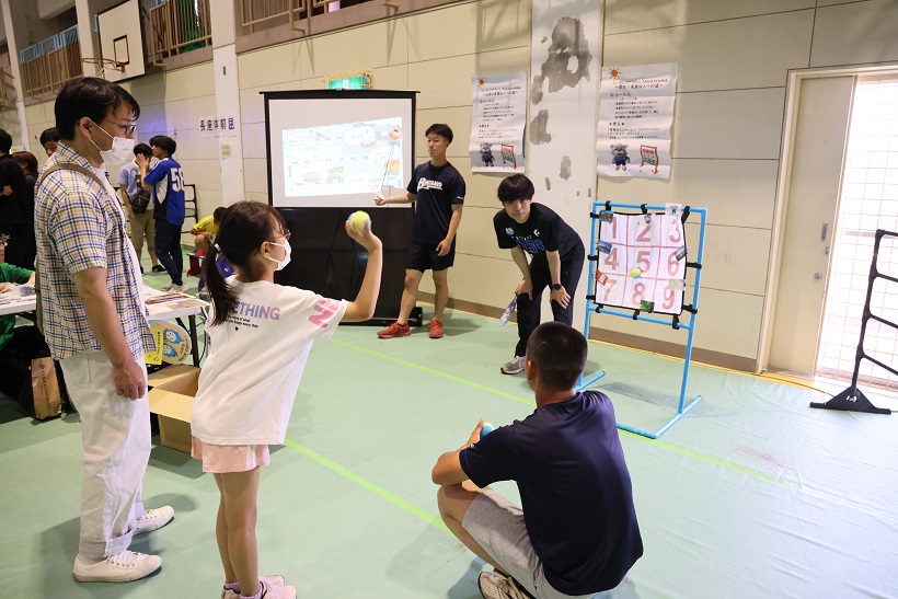 炬火イベントブース出展3・びわこ成蹊スポーツ大学