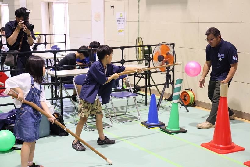 炬火イベントブース出展4・滋賀県銃剣道連盟