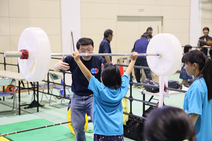 炬火イベントブース出展5・滋賀県ウエイトリフティング協会