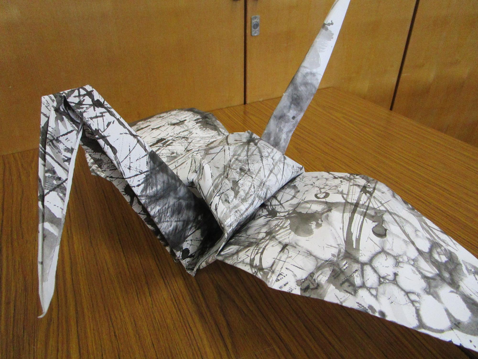 かざろう（すみ絵）