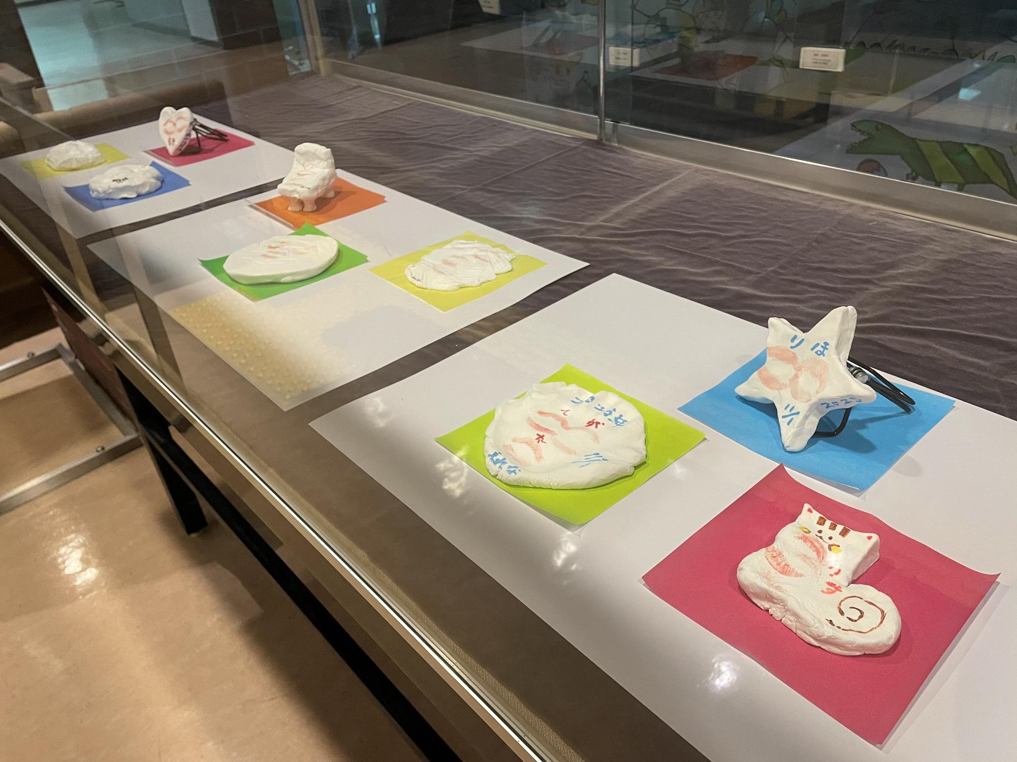 かざろう（声の形）の展示風景