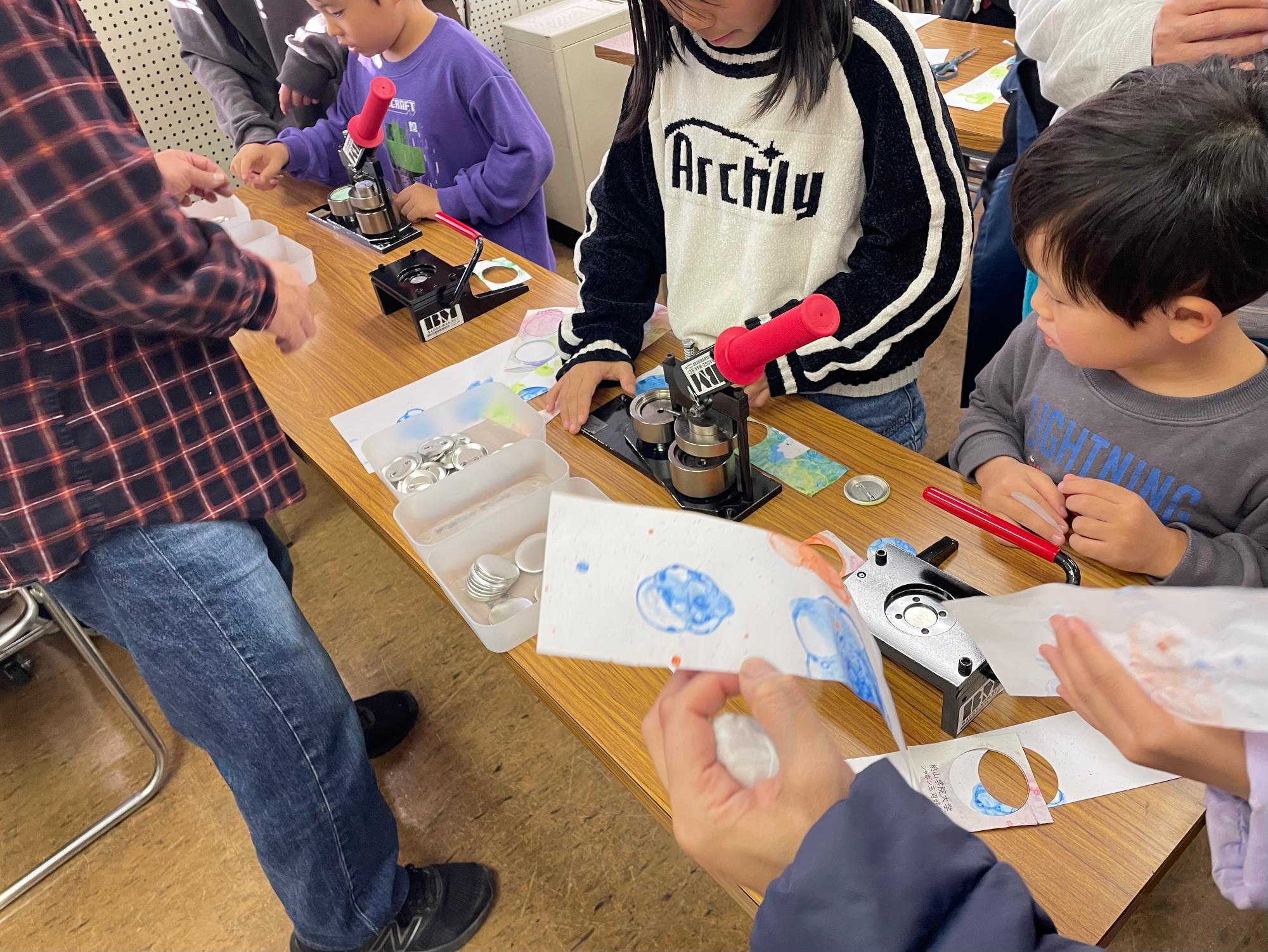 かざろう（シャボン玉）の活動の様子