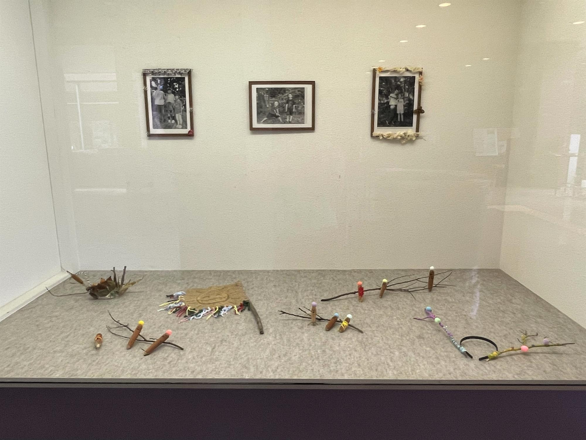 かざろう（仮装）の展示の様子